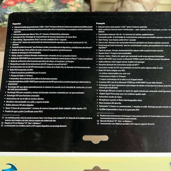 SCALA Rider G9 Headset for Two by Cardo - Picture 5 of 10